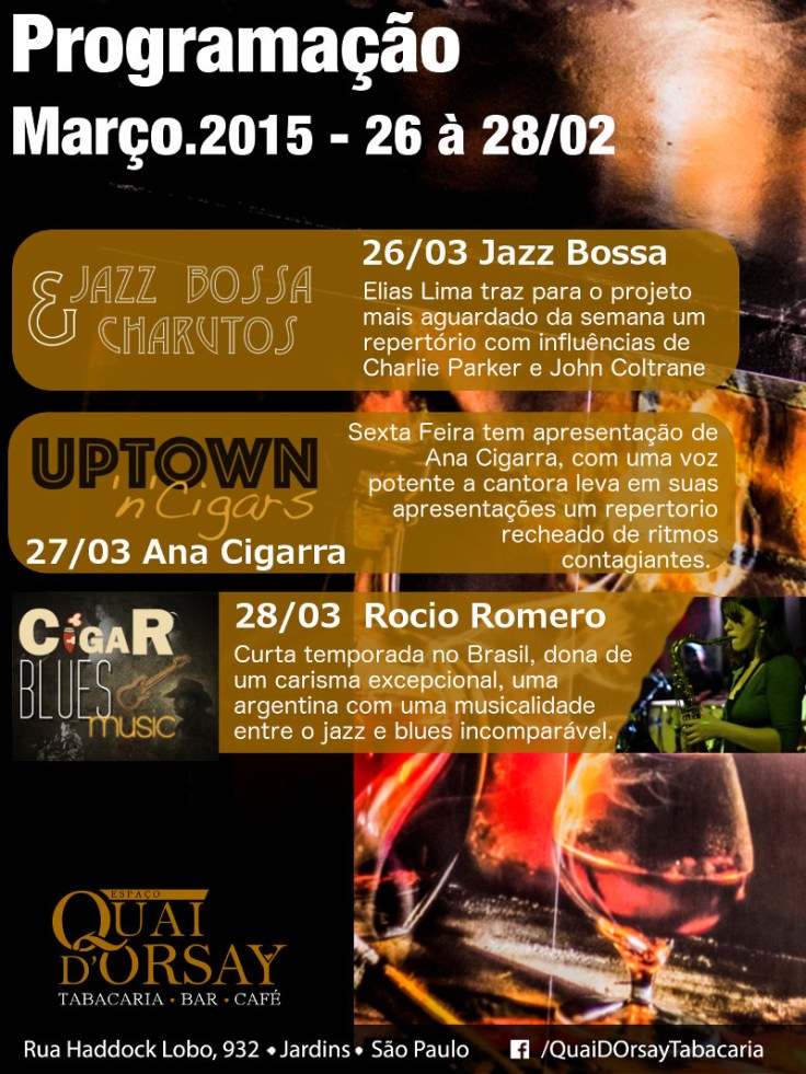 Programaçao Marco 26 a 28