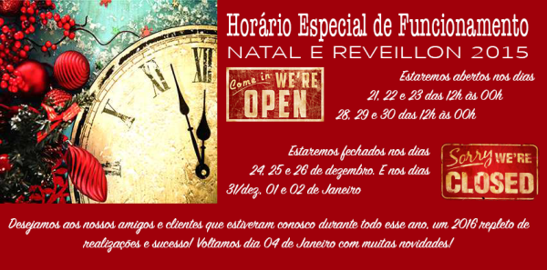 Natal e Reveillon 2015