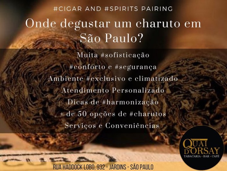 Onde fumar charuto em SP