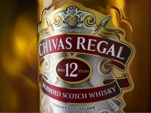 Chivas Regal 12 Restage detail label